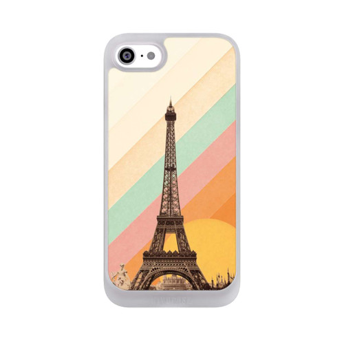 Apple iPhone SE (2022) NIVOpure Eiffelturm Regenbogen