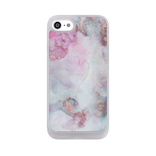 Apple iPhone SE (2022) NIVOpure Encre Alcool Marbre Bleu