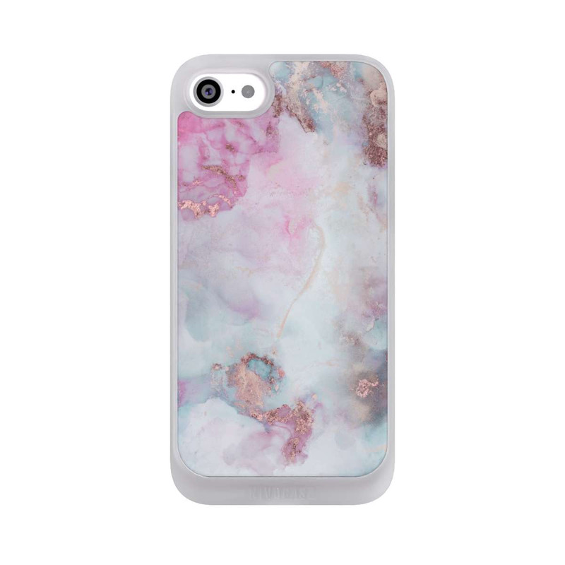 iPhone SE 2022 NIVOpure Encre Alcool Marbre Bleu