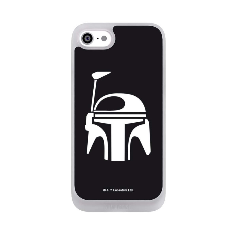 iPhone SE 2022 NIVOpure Boba Fett Helm Schwarz
