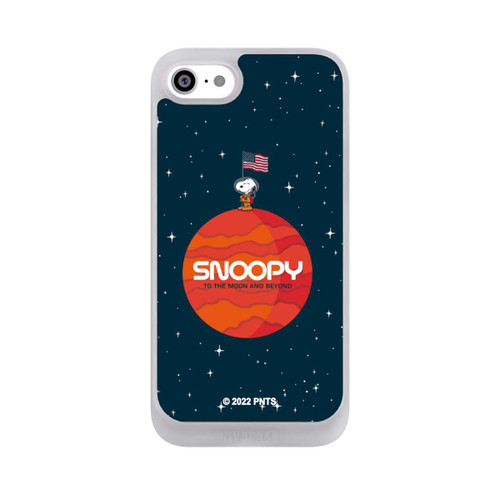 Apple iPhone SE (2022) NIVOpure Snoopy Weltraumreisender Orange