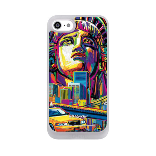 Apple iPhone SE (2022) NIVOpure NY City Art By P.D. Moreno