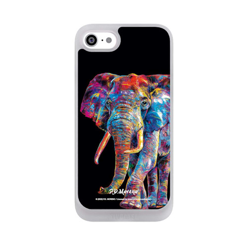 Apple iPhone SE (2022) NIVOpure Elephant Art By P.D. Moreno
