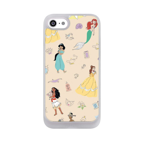 Apple iPhone SE (2022) NIVOpure Princess Pattern Beige Disney Princess