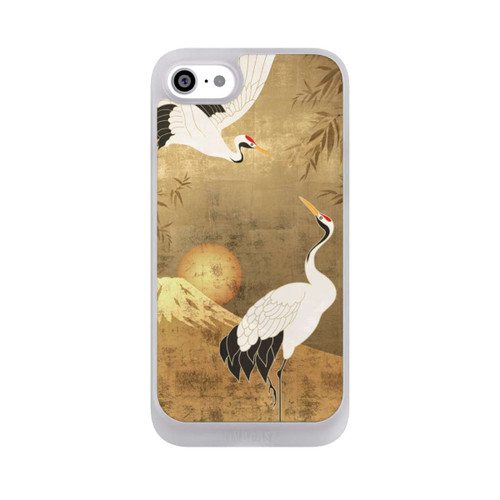 Apple iPhone SE (2022) NIVOpure Kraniche Gold Japan 1