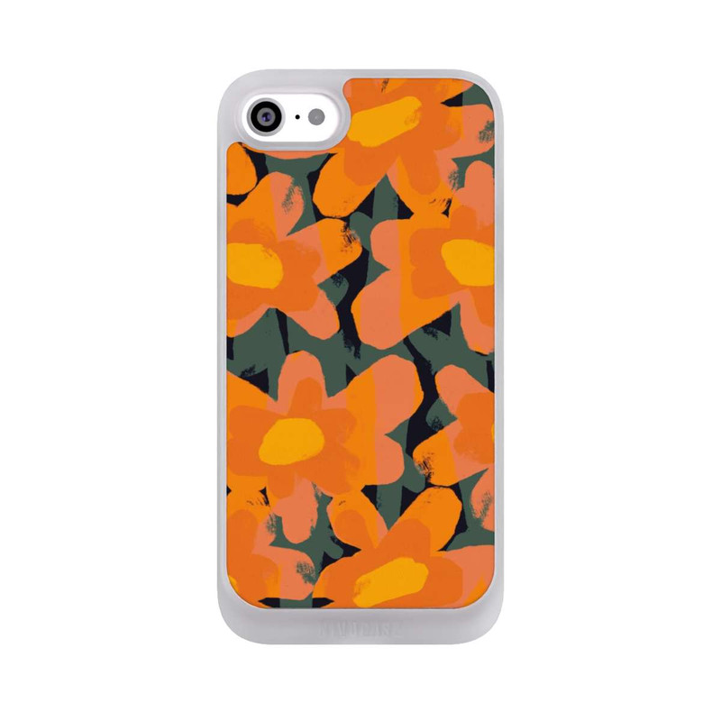 iPhone SE 2022 NIVOpure Blumenwiese Orange