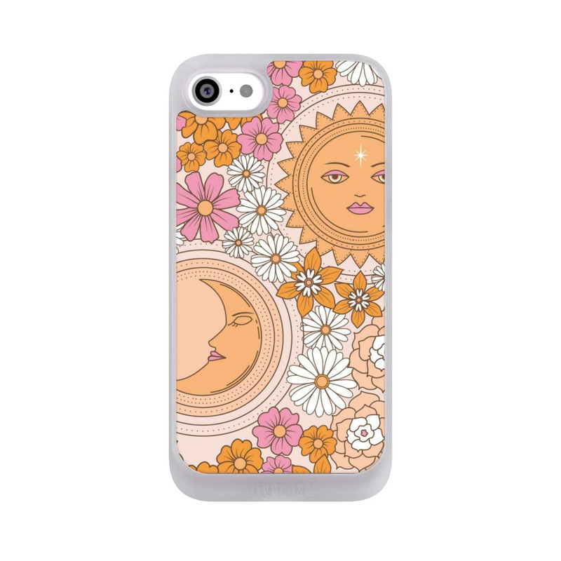 iPhone SE 2022 NIVOpure Mond-Sonne-Blumen