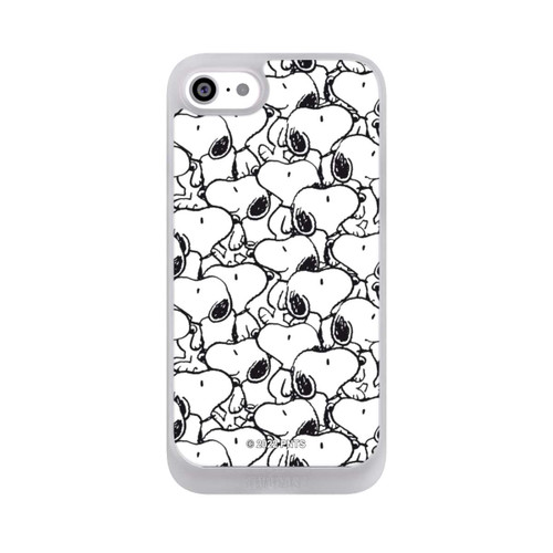 Apple iPhone SE (2022) NIVOpure Snoopy Muster Schwarz und Weiß
