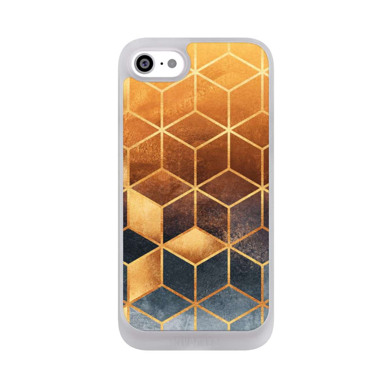 iPhone SE 2022 NIVOpure Würfel goldener Farbverlauf