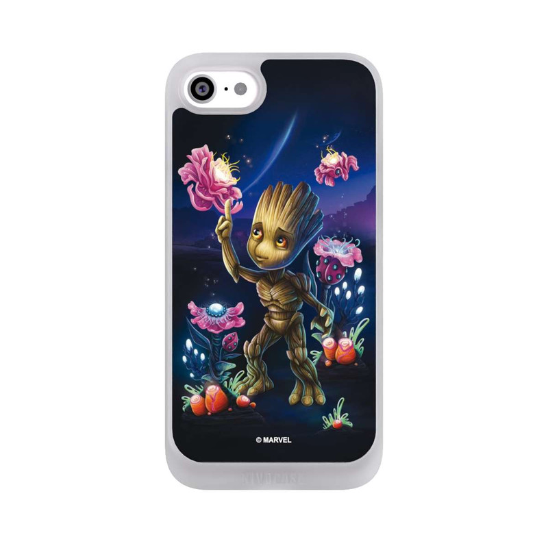 iPhone SE 2022 NIVOpure Baby Groot Blumen