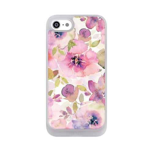 Apple iPhone SE (2022) NIVOpure Tapete mit rosa Blumen