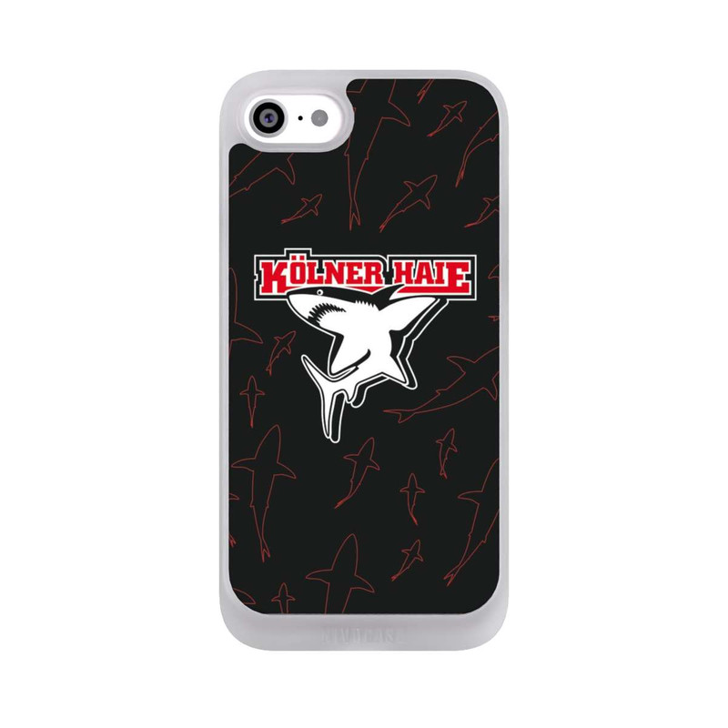 iPhone SE 2022 NIVOpure Haie Muster Rot