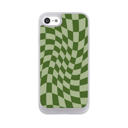 Apple iPhone SE (2022) NIVOpure Checkerboard green