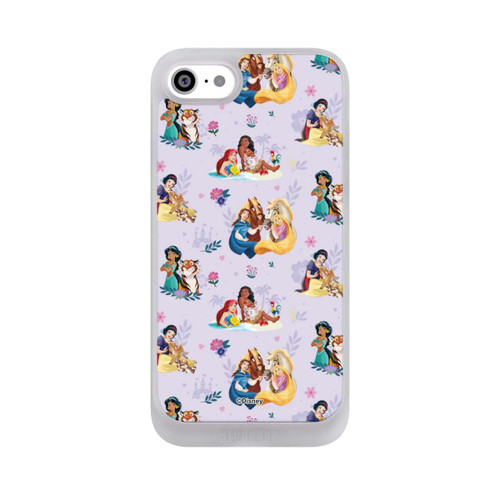Apple iPhone SE (2022) NIVOpure Princess Floral Pattern Purple