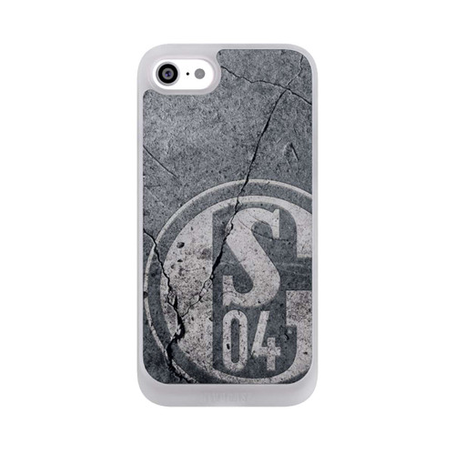 Apple iPhone SE (2022) NIVOpure Schalke 04 Beton Look