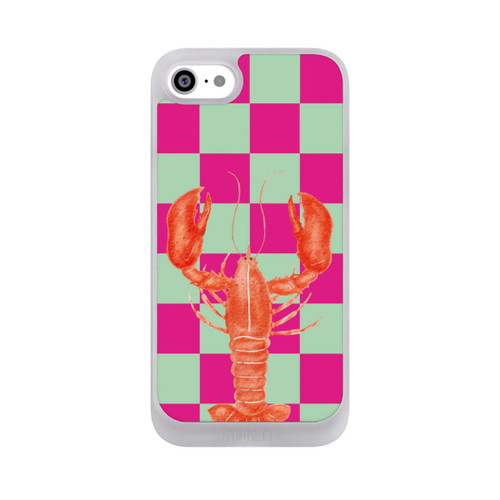 Apple iPhone SE (2022) NIVOpure Pink Checkers Lobster
