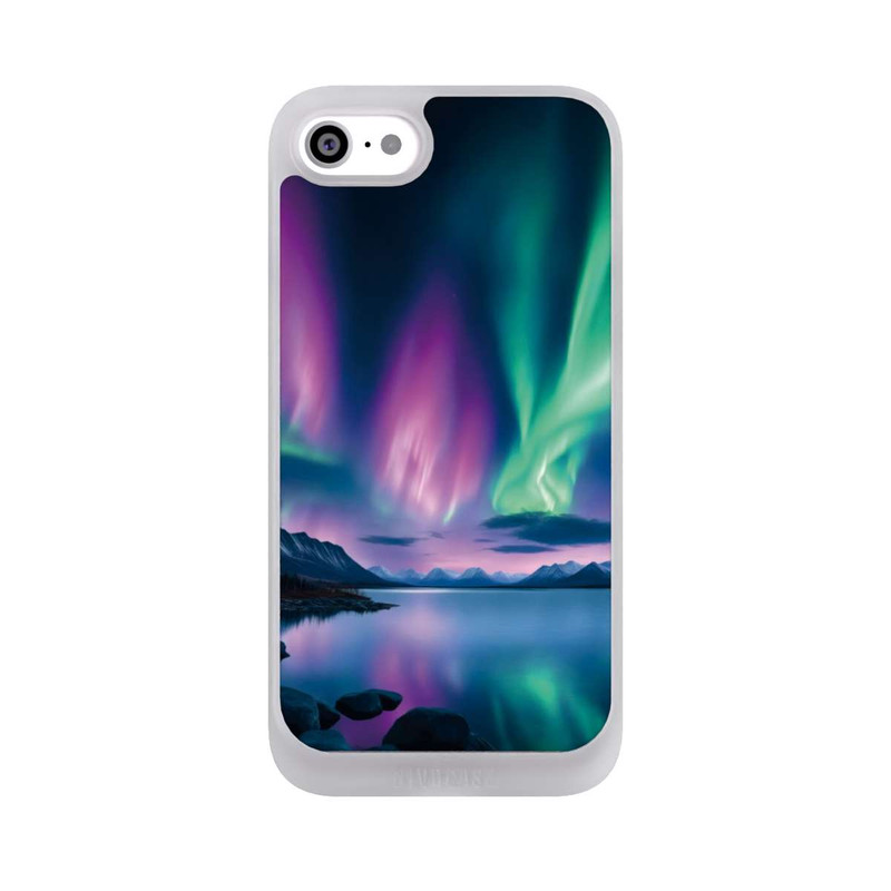 iPhone SE 2022 NIVOpure Aurora Borealis Nordlichter mit KI