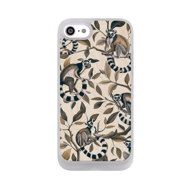 iPhone SE 2022 NIVOpure Lush Tropical Lemur Paradise mit KI