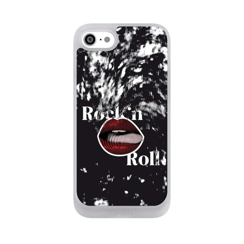 iPhone SE 2022 NIVOpure Rock 'n Roll Grid Art