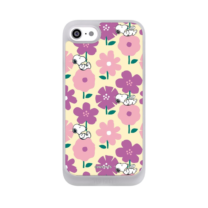 iPhone SE 2022 NIVOpure Peanuts Flower Pattern Yellow