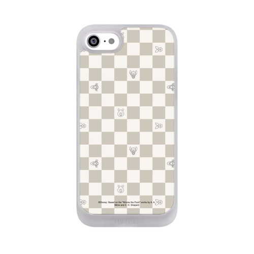 Apple iPhone SE (2022) NIVOpure Winnie Puuh Kariert Beige