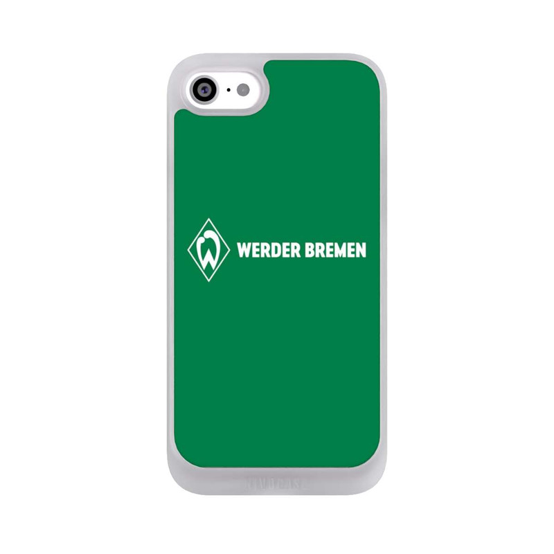 iPhone SE 2022 NIVOpure Werder Bremen Schriftzug Raute Grün