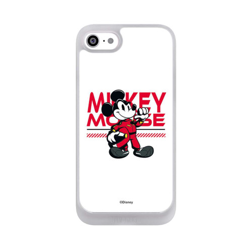 Apple iPhone SE (2022) NIVOpure Micky Maus Rennfahrer Weiß