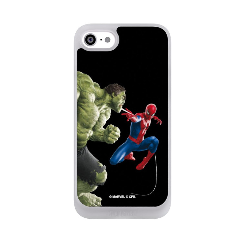 iPhone SE 2022 NIVOpure Spider-Man fights Hulk