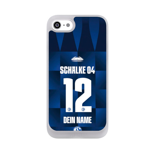 Apple iPhone SE (2022) NIVOpure Schalke 04 Trikot Personalisierbar 26-27