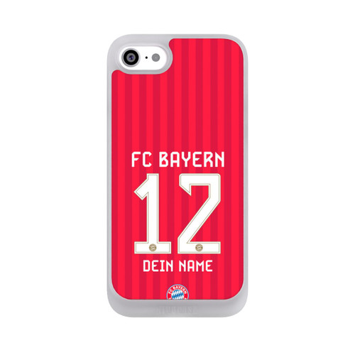 Apple iPhone SE (2022) NIVOpure FC Bayern München Trikot Personalisierbar 26-27