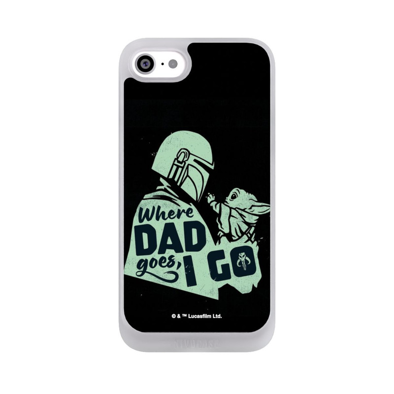 iPhone SE 2022 NIVOpure Grogu - Where dad goes,I go