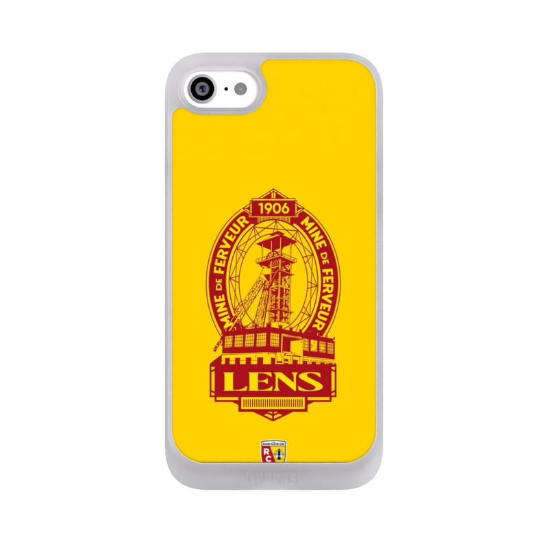 iPhone SE 2022 NIVOpure RC Lens Mine de Ferveur Emblème rouge