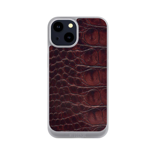 Apple iPhone 14 NIVOpure Cuir de Crocodile