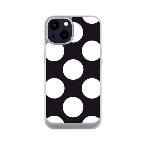 Apple iPhone 14 NIVOpure Big Dots - black