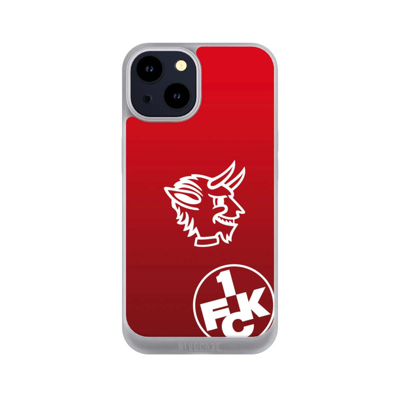 iPhone 14 NIVOpure Teufelskopf FCK auf Rot