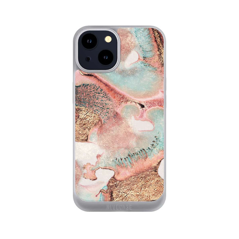 iPhone 14 NIVOpure Pretty Ink Gold Print