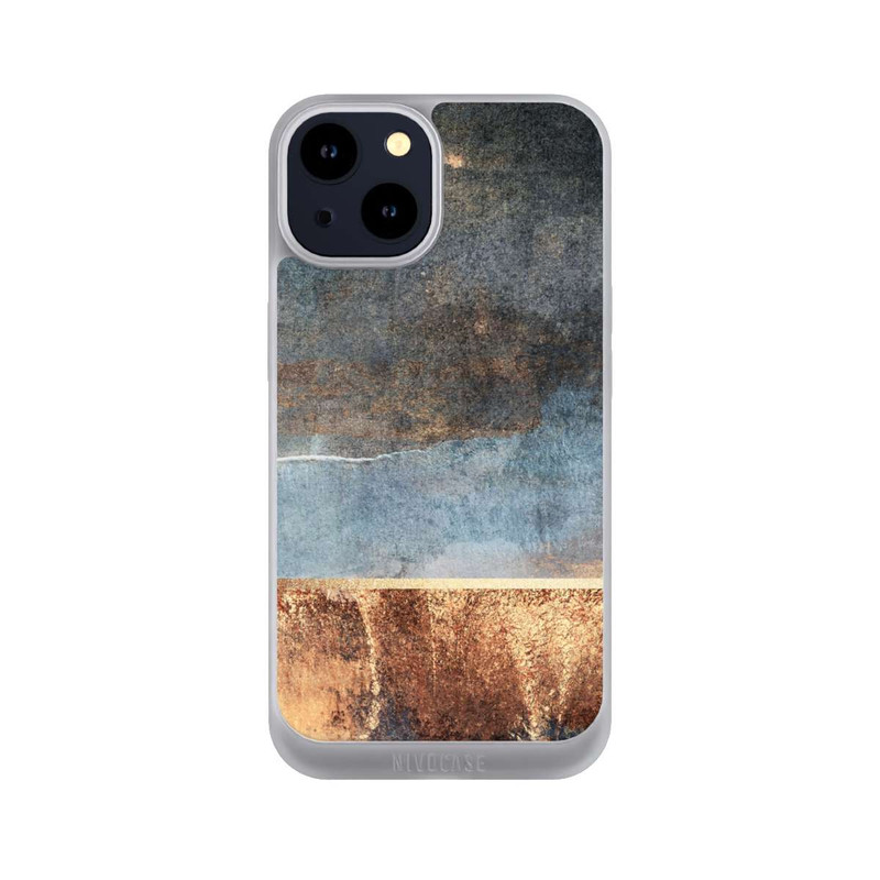 iPhone 14 NIVOpure Storm Gold Print