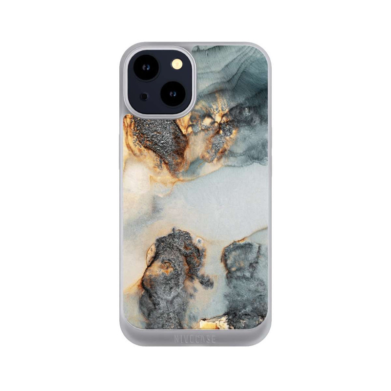 iPhone 14 NIVOpure Flutwellen Golddruck