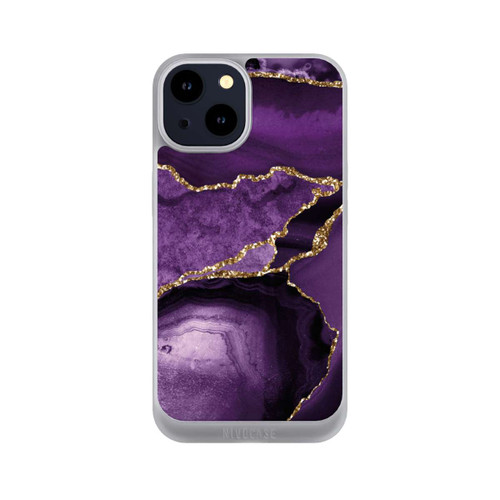 Apple iPhone 14 NIVOpure Lila Marmor Landschaft