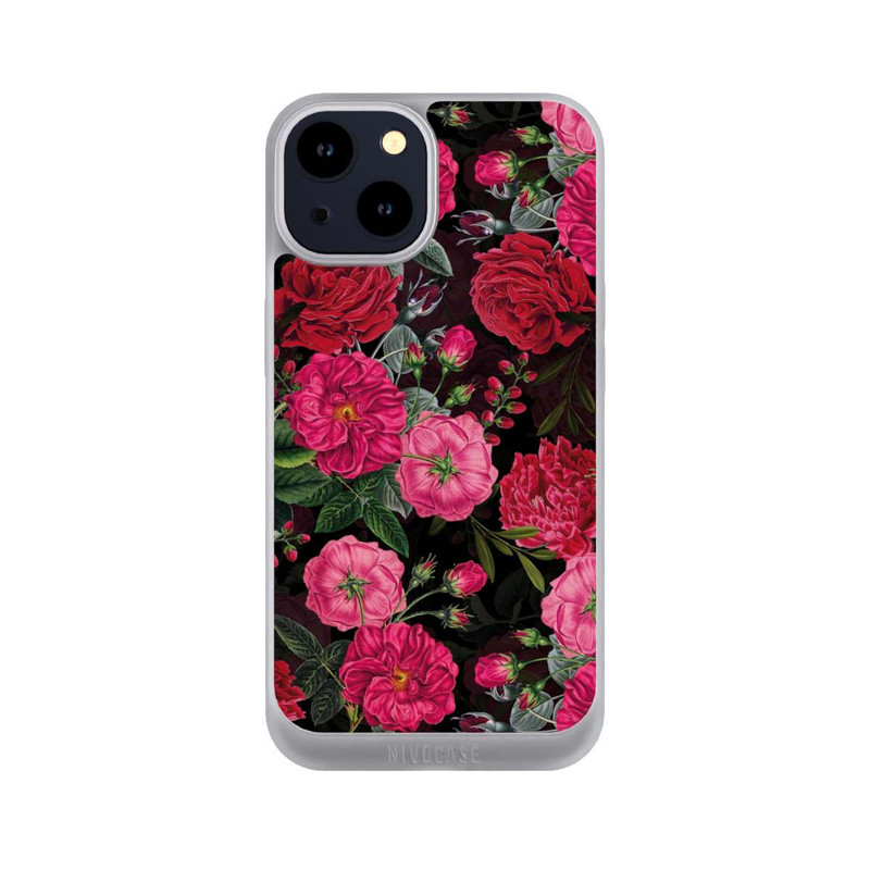 iPhone 14 NIVOpure Pink and Red Flowers