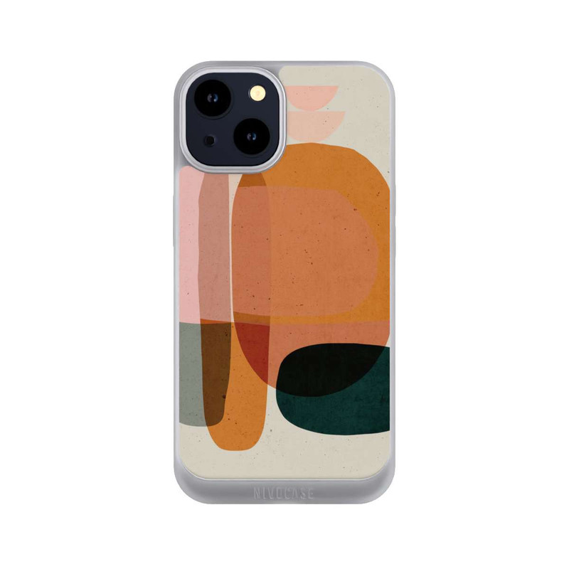 iPhone 14 NIVOpure Abstraktes Blush