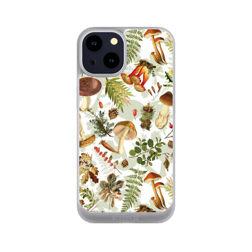 Apple iPhone 14 NIVOpure Pilzmuster Weiß