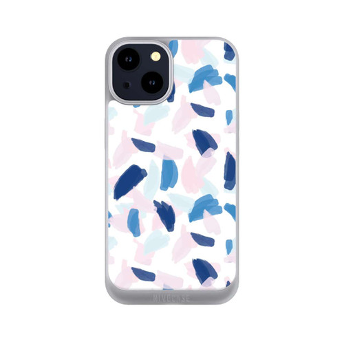 Apple iPhone 14 NIVOpure Peinture bleue et rose