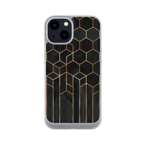 Apple iPhone 14 NIVOpure Schwarze Sechsecke