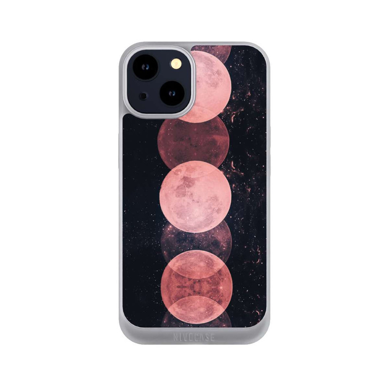iPhone 14 NIVOpure Rosa Mondphasen