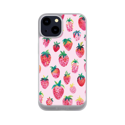 Apple iPhone 14 NIVOpure Aquarell Erdbeeren