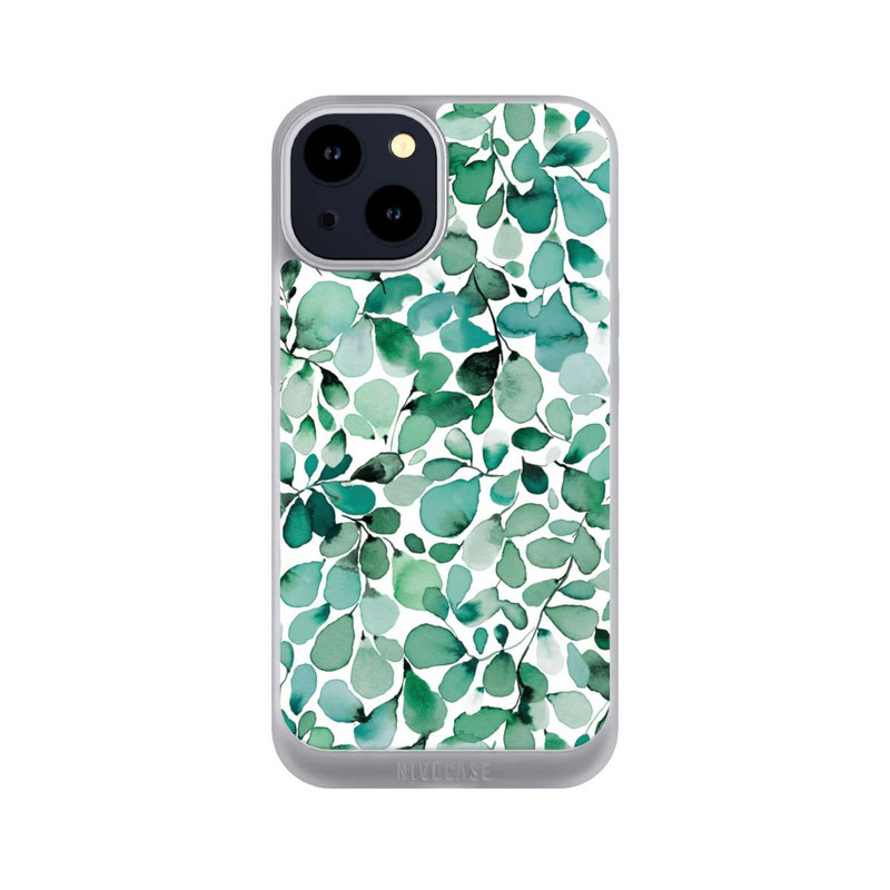 iPhone 14 NIVOpure Aquarellmuster Blätter