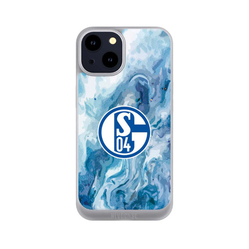 Apple iPhone 14 NIVOpure Schalke 04 Flüssig Blau