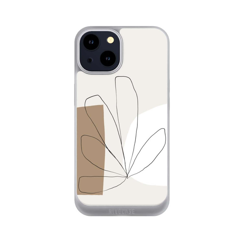 iPhone 14 NIVOpure Blumen und Formen Nr. 2 - Anastasia Sawall