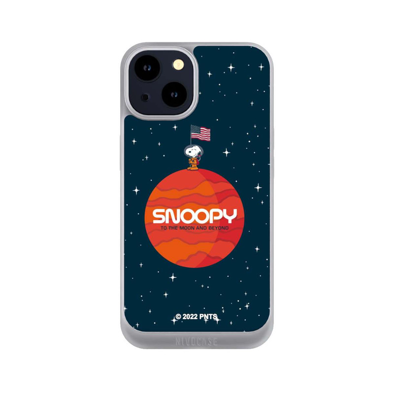 iPhone 14 NIVOpure Snoopy Weltraumreisender Orange